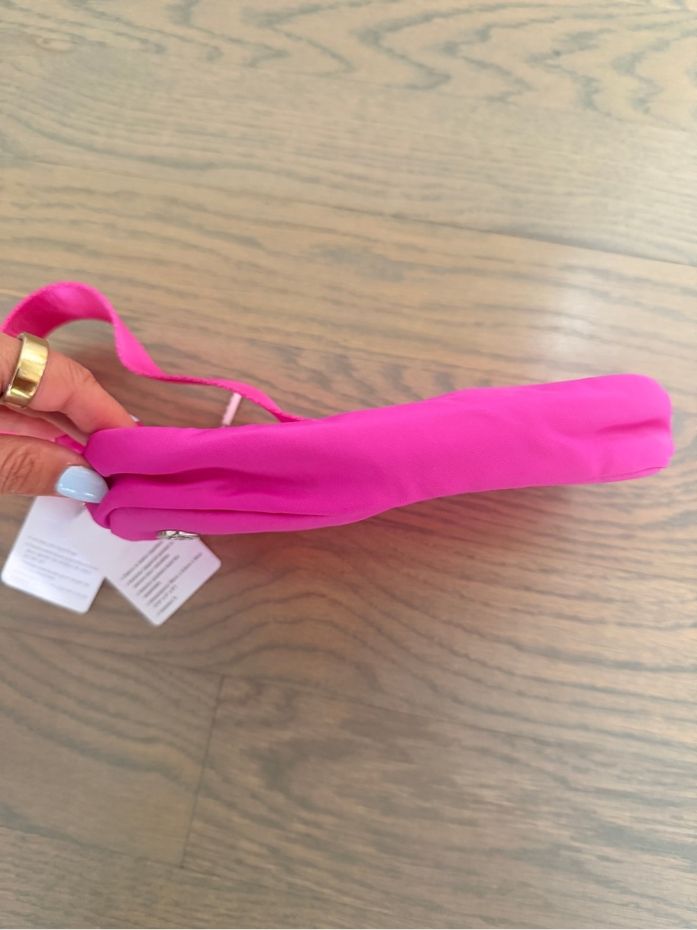 lululemon Bright Pink Everywhere Belt Bag with Logo Strap - Picture 8 of 9
